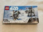 New with open box, Lego Star Wars At-AT vs Tauntaun Microfighters 75298