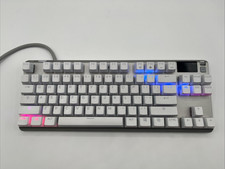 SteelSeries - Apex 7 Ghost TKL Wired Mechanical Red Linear Gaming Keyboard