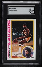 1978-79 Topps Norm Nixon #63 SGC 5 0h28