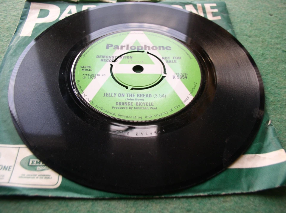 ORANGE BICYCLE:     JELLY ON THE BREAD    R 5854       CON EX - Image 3 of 3