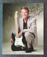 A216 Glen Campbell US Country Gro&szlig;foto AK original signiert