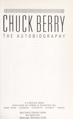 Chuck Berry : The Autobiography Paperback Chuck Berry