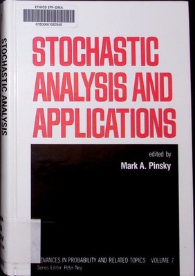 Stochastic analysis and applications ed.. Advances in probability and related to