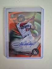 2022 Bowman Platinum Top Prospects Luis Rodriguez #TOP-44 Autographs (AU, RC)/25