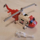 Vintage 1986 Transformers G1 Action Figure Defensor Blades With Gun