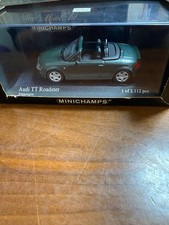 Minichamps 1/43 Audi TT Roadster Green Model Car