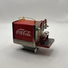 Vintage Coca-Cola Christmas Ornament Drink Dispenser 1996
