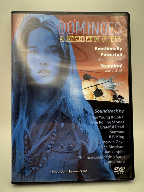 DOMINOES An Uncensored Portrait of the 60's (DVD, 2009) Rare and OOP ~ Like New