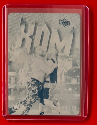 2024 Upper Deck Allure AEW  Cyan Printing Plate MOX  Jon Moxley One-of-One 1/1