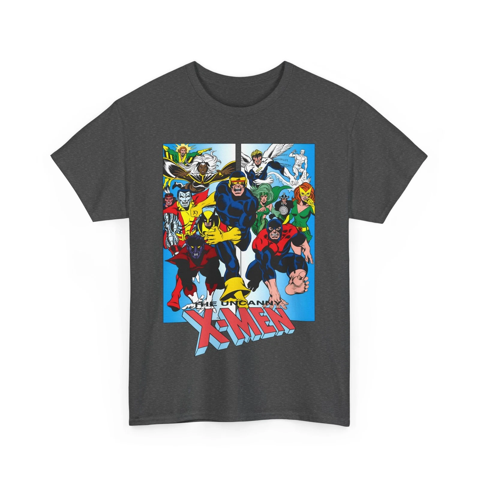 Uncanny X-Men T-Shirt - Dave Cockrum Art - Marvel Comics - Wolverine, Storm