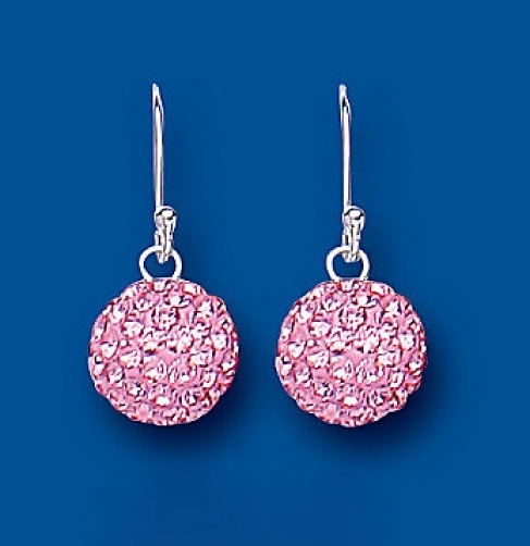 Orecchini di lusso rosa in argento | Acquisti Online su