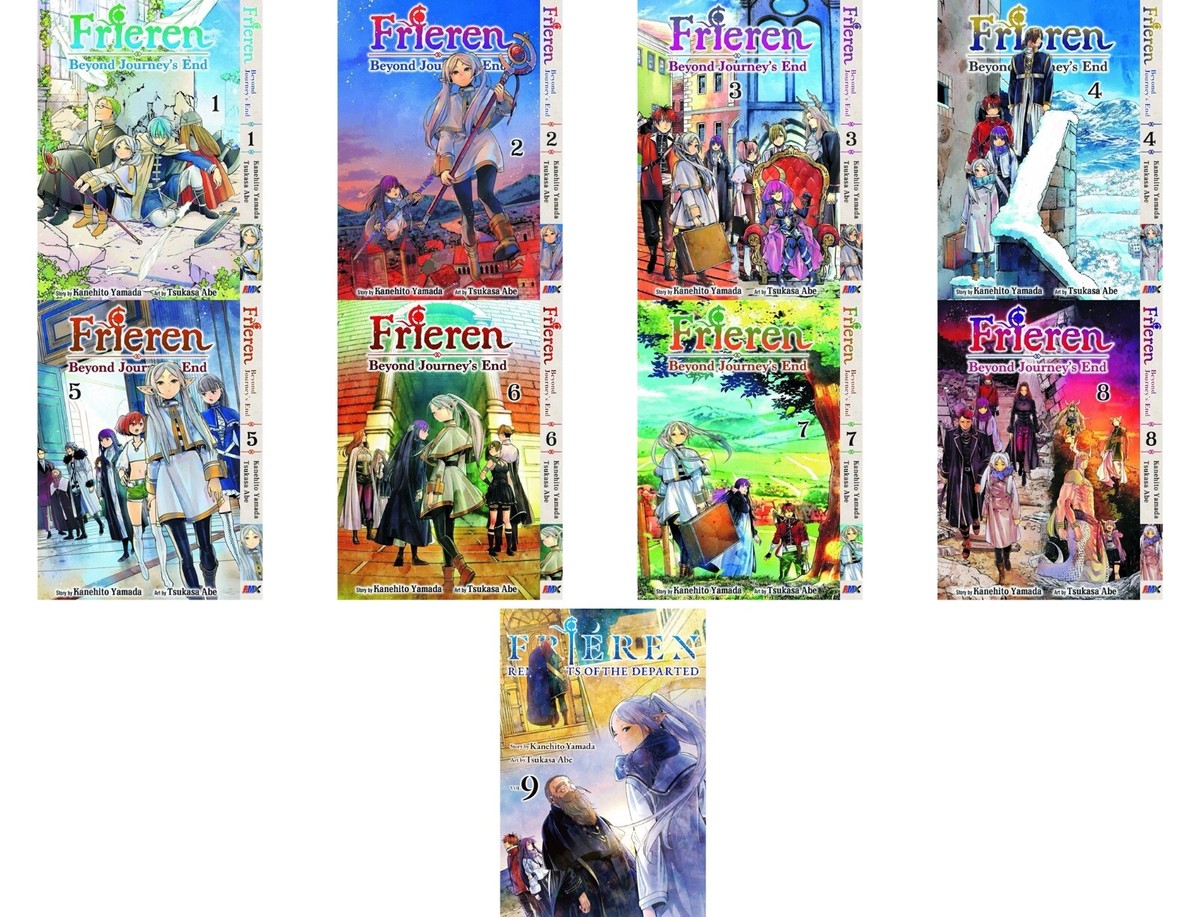 New Frieren Beyond Journey's End Manga Kanehito Yamada Volume 1-9