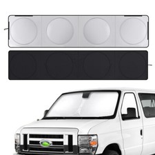 For Ford Van Motorhome RVs Windshield Side Windows Sun Shade UV Heat Block Cover