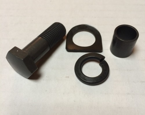 Harley Bicycle Kicker Pedal Parkerized Dome Head Bolt Kit Knucklehead WLA - Picture 1 of 3