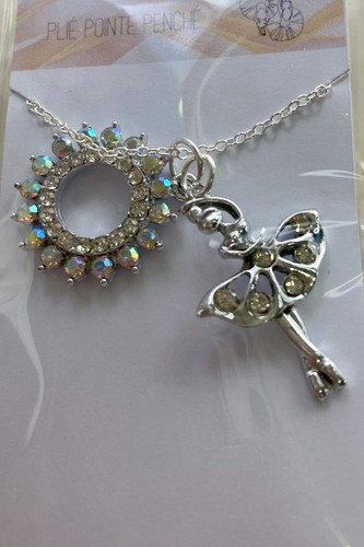 Ballet Gift Jewellery Ballerina Dancer Necklace 925 Sterling Silver Plated Chain - Picture 12 of 16