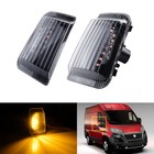 LED Spiegel Blinker AußenSpiegel Lampe Klar Linse für Fiat Ducato Peugeot Boxer