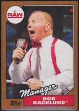 2017 Topps Heritage WWE Bob Backlund Bronze Parallel #15