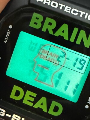 Casio G-shock Dw-5600 Brain Dead X Beams limited edition rare
