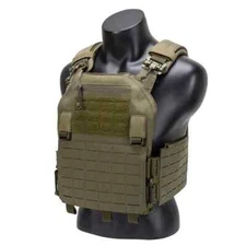 Ranger Green Tactical Vest Plate Carrier Molle Combat Gear Outdoor Hunting