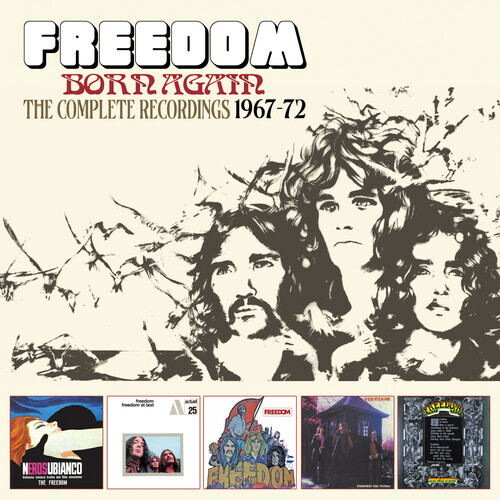 Freedom - Born Again: The Complete Recordings 1967-1972 [Новый CD] Коробочный набор, Великобритания -