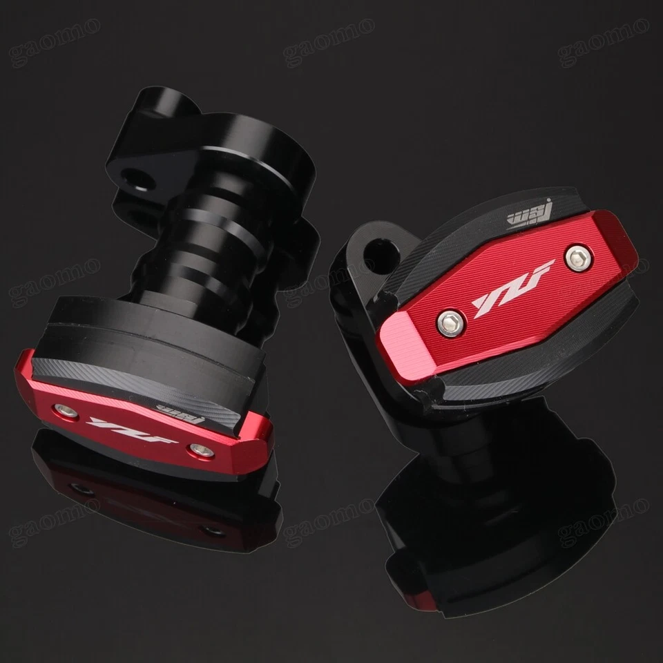  Para Yamaha YZF-R6 2006-2007 CNC Marco Deslizante Almohadilla de Choque Dispositivo Protector Nuevo Foto 3 de 4