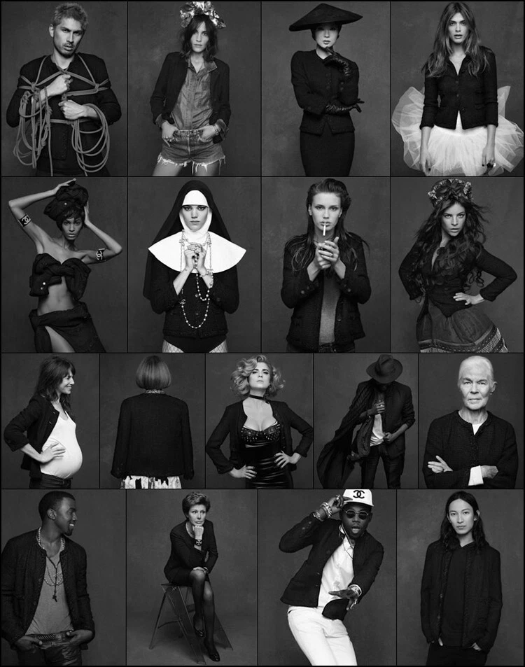 Blazer classico tweed LBJ Iconic Chanel 11C The Little Black Jacket Cruise 2011