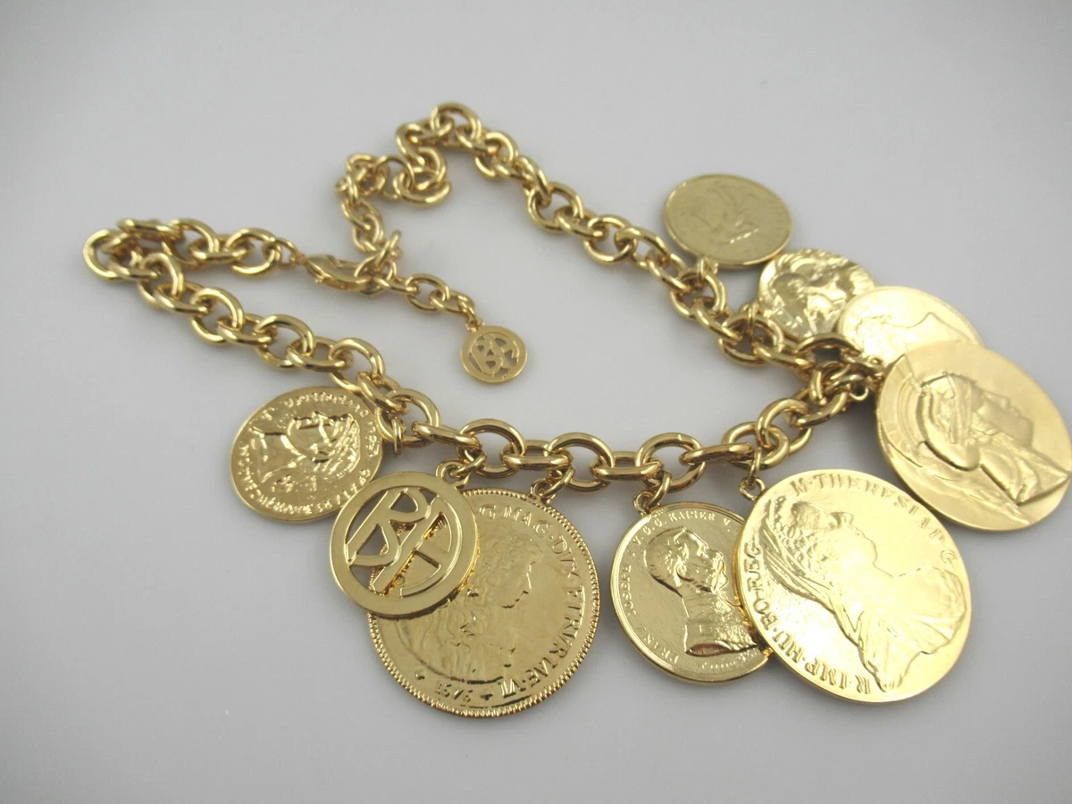 Ben amun coin necklace outlet