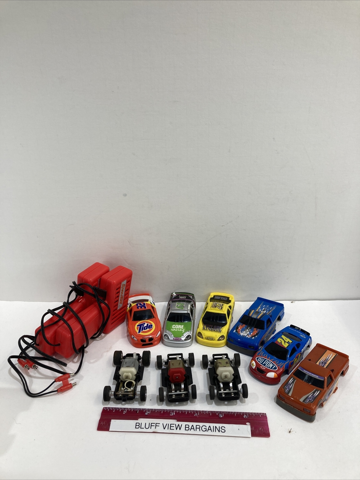 Speedtrax 132 Slot Cars With Interchangeable Bodies eBay