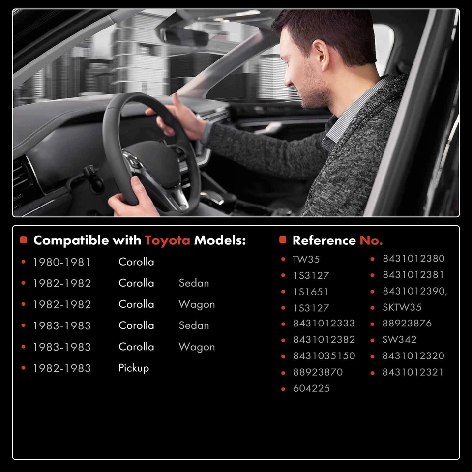 Interruptor de señal de giro sin luces antiniebla para camioneta Toyota Corolla 1980 1981-1983 Foto 2 de 4