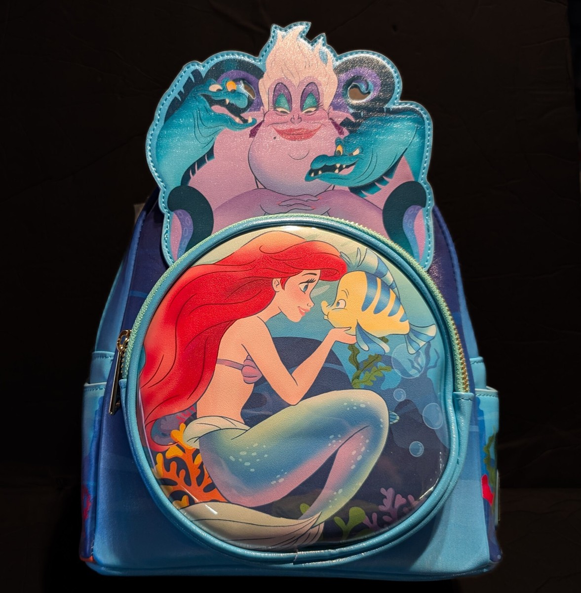 Loungefly Little Mermaid Ariel 35th Anniversary Glow-in-the