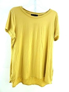 short sleeved yellow tunic