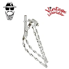 Original Lowrider Collection 26" Bent ORIGINAL Flat Twisted Springer Fork Chrome