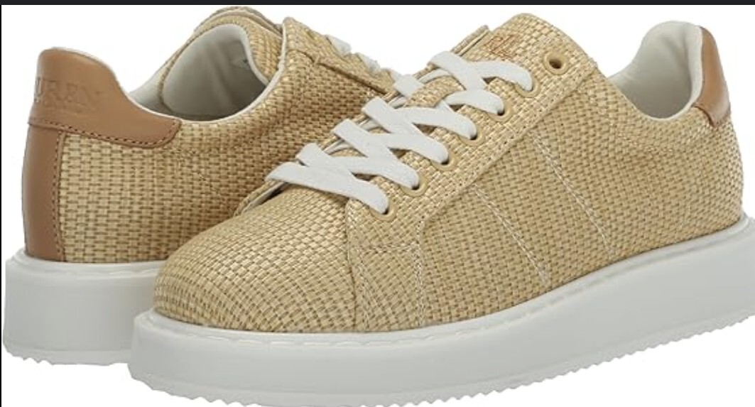 lauren ralph lauren Angeline IV Lace UP Platform Sneakers