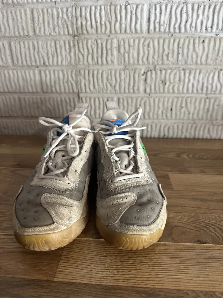 Tamanho 10 - Jordan Delta 2 cinza claro fumaça laranja total - Imagem 4 de 4