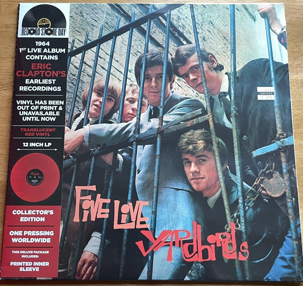Eric Clapton, FIVE LIVE YARDBIRDS Limited Edition RSD 2024 Red