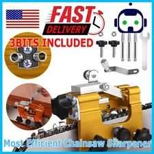 Chainsaw Sharpener Jig Sharpening Tool Kit for 12-20" Chain Saws &Electric Saws