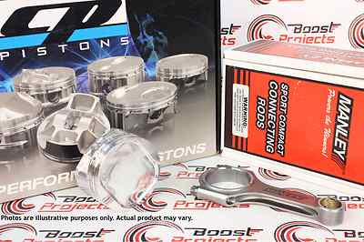 CP Pistons 86 mm 9.0:1 CR & Manley H-Beam Rods For Toyota Supra 2JZ 2JZ-GE / GET