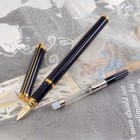 S.T. Dupont Classique MK2 Fountain Pen Black Chinese Lacquer GT - 18K Medium Nib