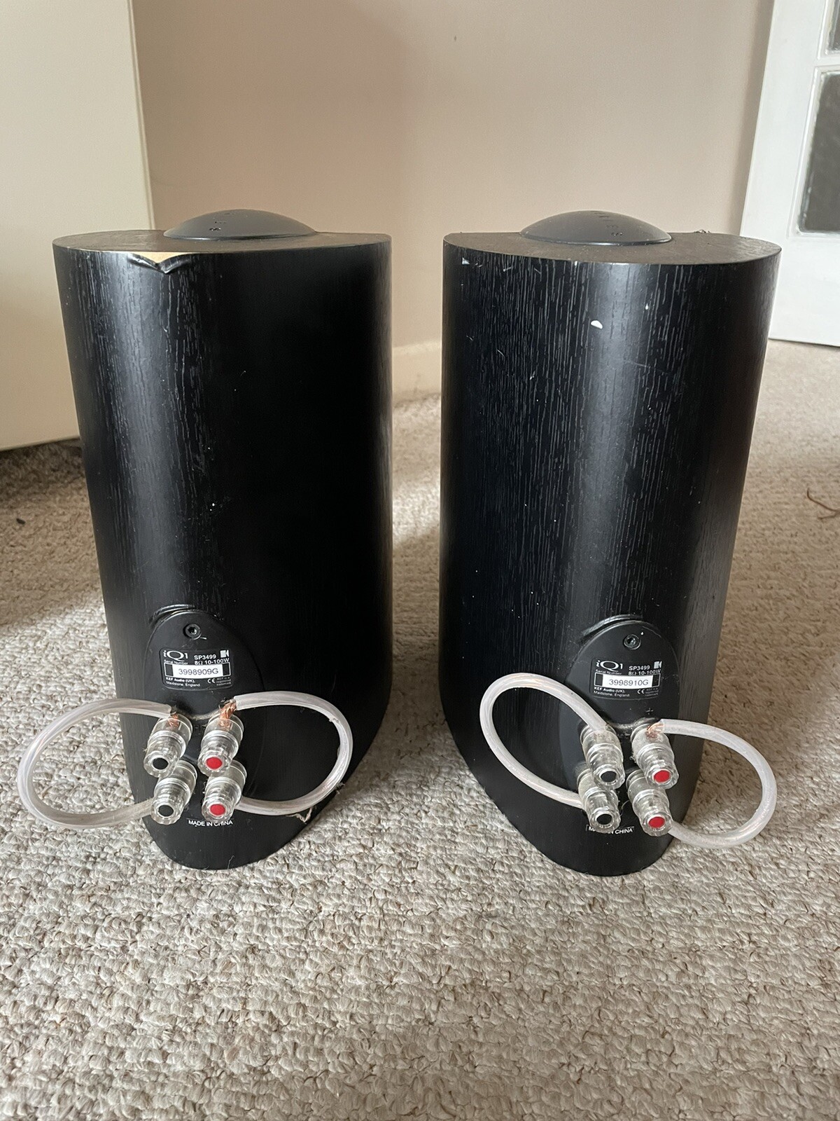 kef speakers IQ1 SP3499 Black eBay