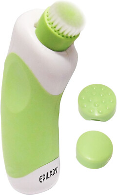 Epilady Beauty Rotations- und Schallbürste Gesichtspflege 3 Köpfe 3 Geschwindigkeiten NEU
