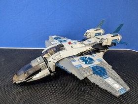 Retired LEGO Marvel Quinjet (6869) Mostly Complete. No Minifigures