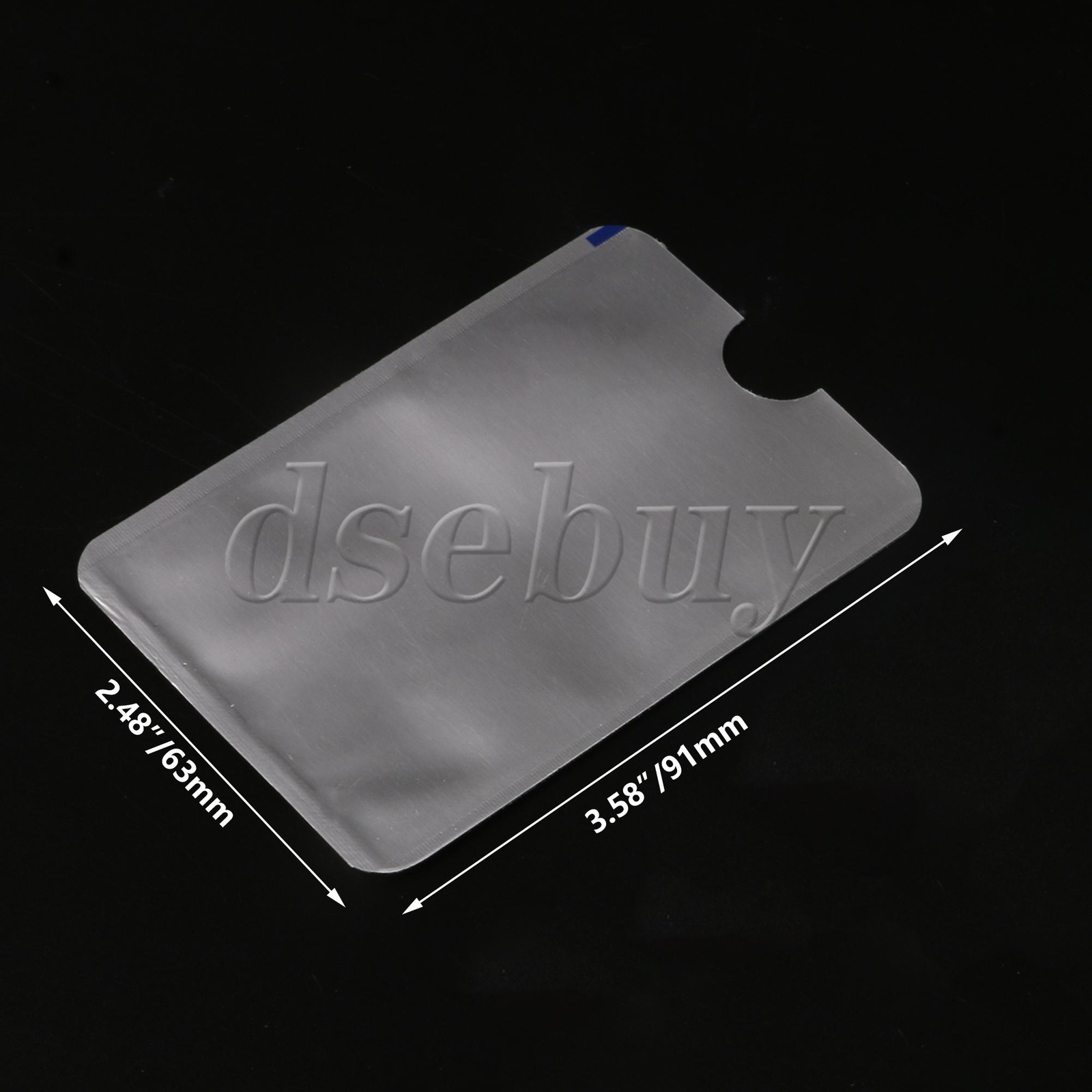 20Pieces RFID Blocking Sleeves Cards Holders Secure 3.58x2.48inch for Wallet