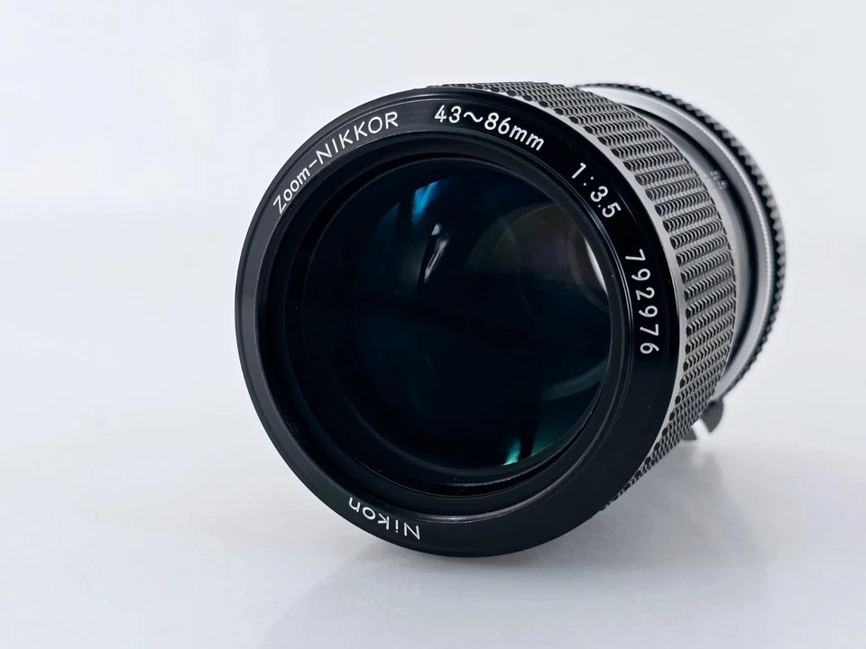 🌸[Near MINT] Nikon Non Ai Zoom Nikkor 43-86mm F3.5 MF Standard Lens From JAPAN - Image 2 of 4