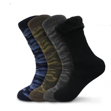 Men's Polar Extreme Super Warm & Thick Thermal Acrylic Winter Socks, 1 or 2 Pack
