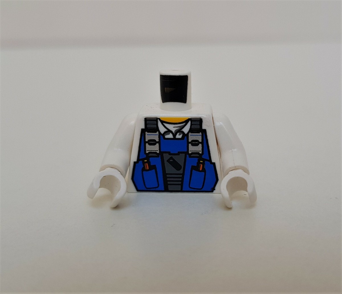 Lego Minifigure Spares Torso for Power Miner 'Brains' from Sets