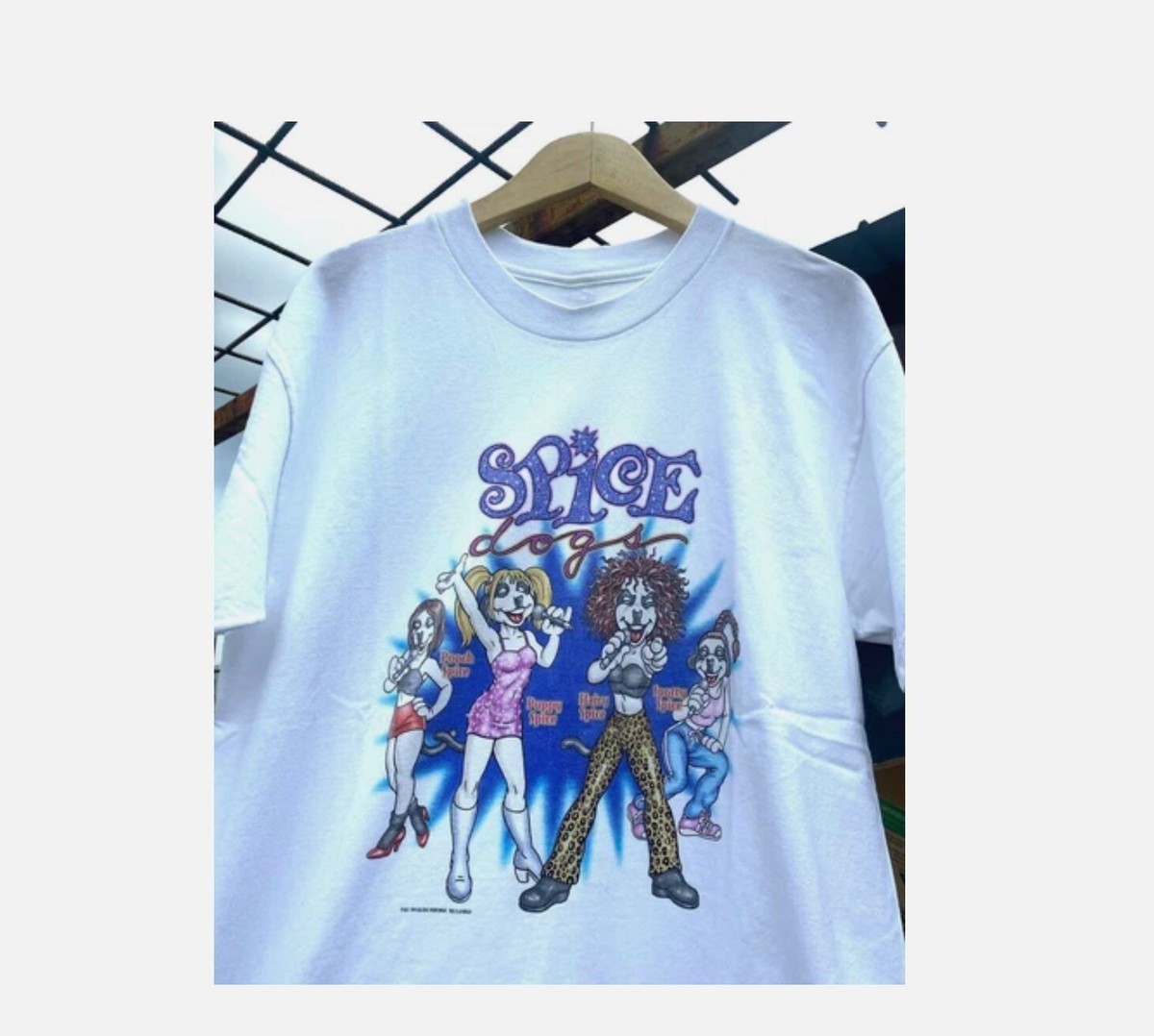 1999 Big Dogs Parody Spice Girls Funny Tee, 90s Vintage Graphic T