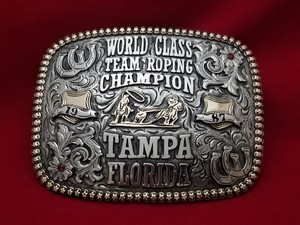 team roping buckles