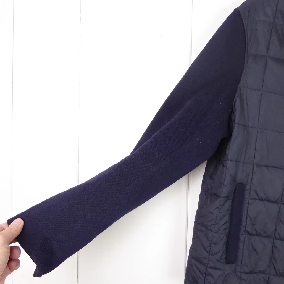 Chaqueta Saks Fifth Avenue Etiqueta Negra Para Hombres Talla XL Acolchada Mangas de Lana Puffer Foto 3 de 4