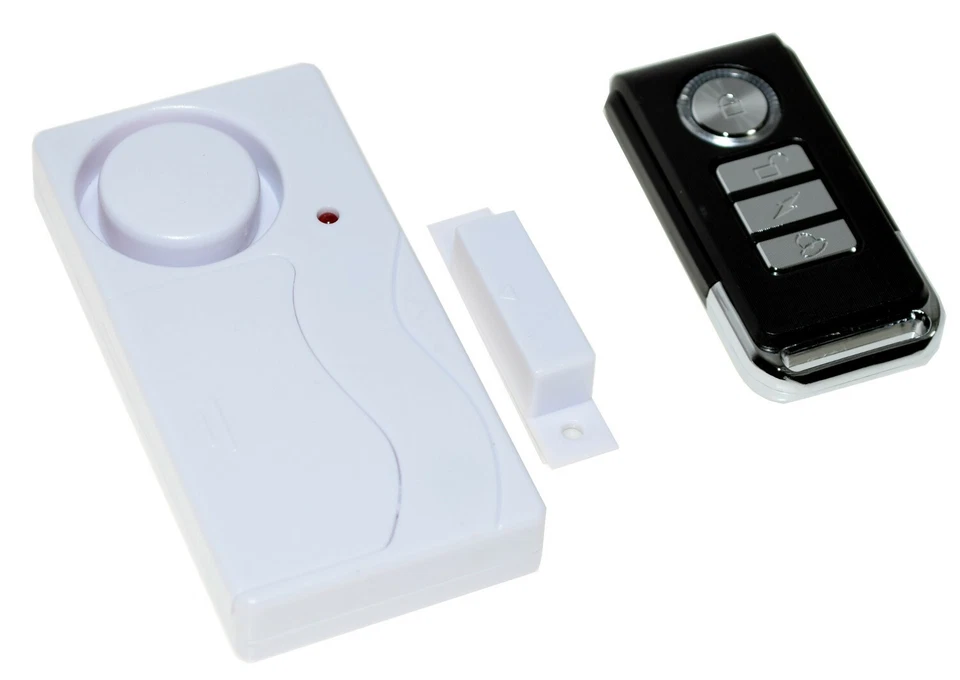 Magnetsensor Fenster Sirenen alarm Durchgangsmelder, Ladenglocke Tür Funkklingel - Bild 2 von 4