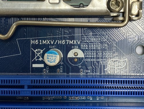 Foxconn H61MXV V2.0 Socket 1155 DDR3 Intel Motherboard / System Board - No BP - Picture 2 of 5
